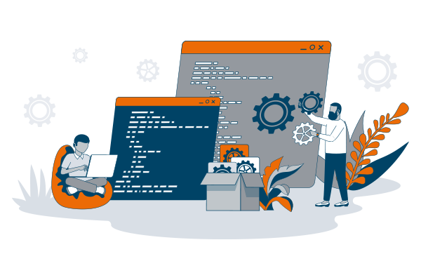 Illustration d'ingénieur informatique